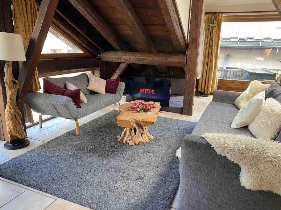 90M2 Hypercentre, Terrace, Next To Ski Lift Chamonix Zewnętrze zdjęcie